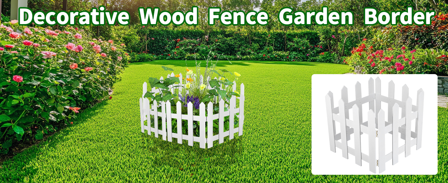Wooden Picket Fence