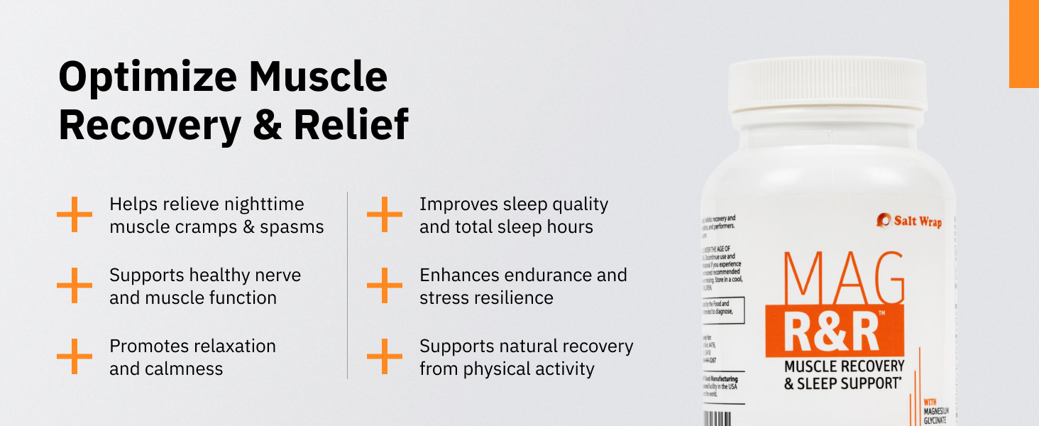 Optimize muscle recovery and relief