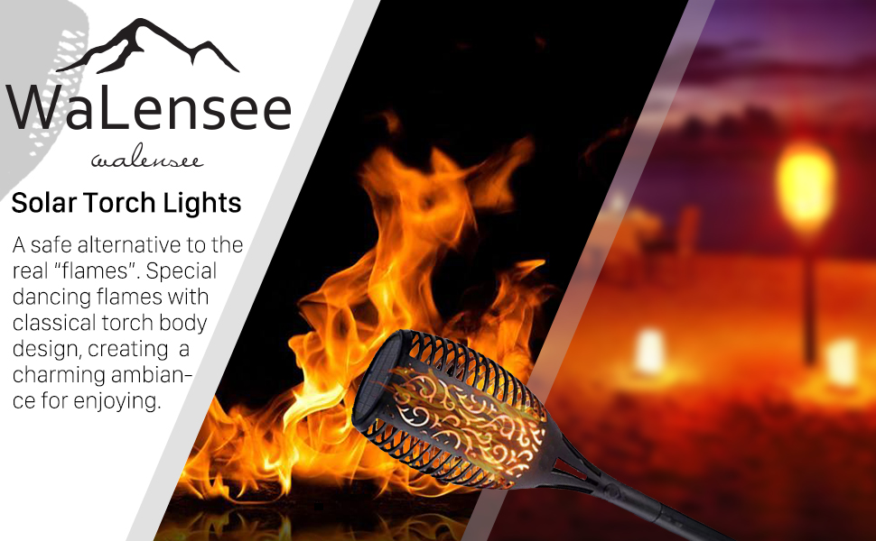 solar torch light