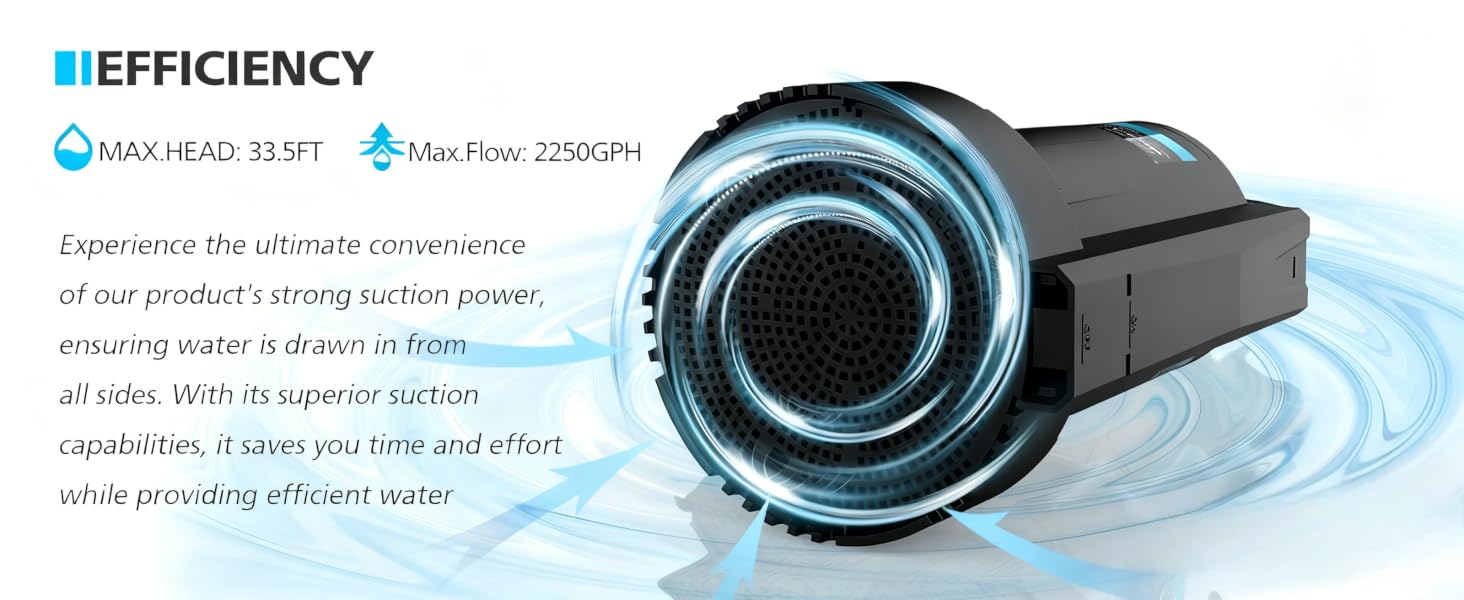 336PE Automatic Submersible Water Pump