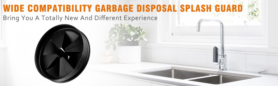 Sink Baffle QCB-AM, Replacement for Evolution Series, Garbage Disposal Splash Guards, Quite Collar