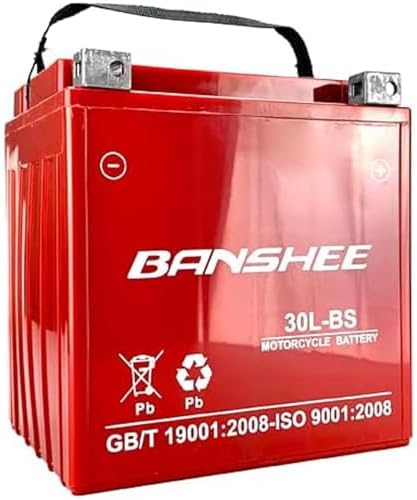 Banshee 500CCA Replacement AGM Motorcycle Battery for Harley Davidson Motorcycle