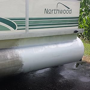 clean aluminum, clean pontoon, pontoon restoration
