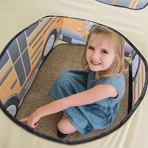 pretend vehicle pop up play tent for kids