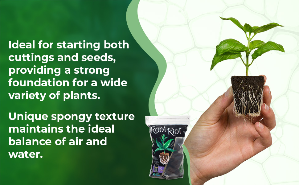 Ideal for cuttings and seeds