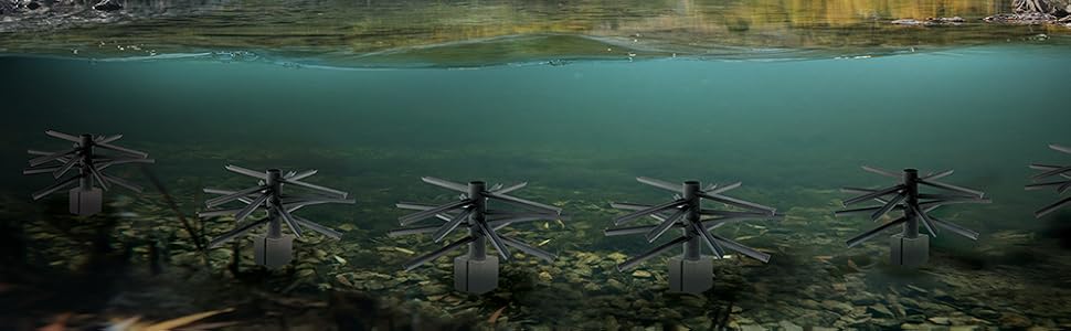 porcupine fish attractor, fish structure for ponds, structure for fish, artificial fish habitat