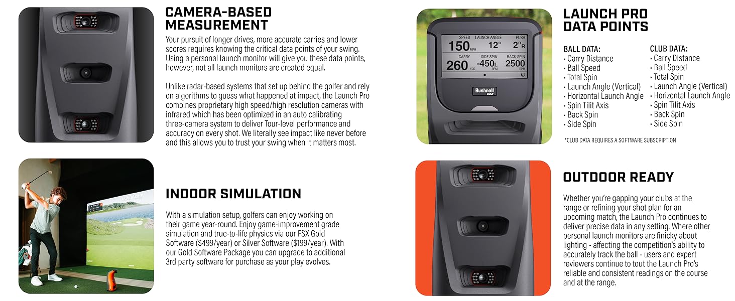 Bushnell Golf Circle B Launch Pro Edition