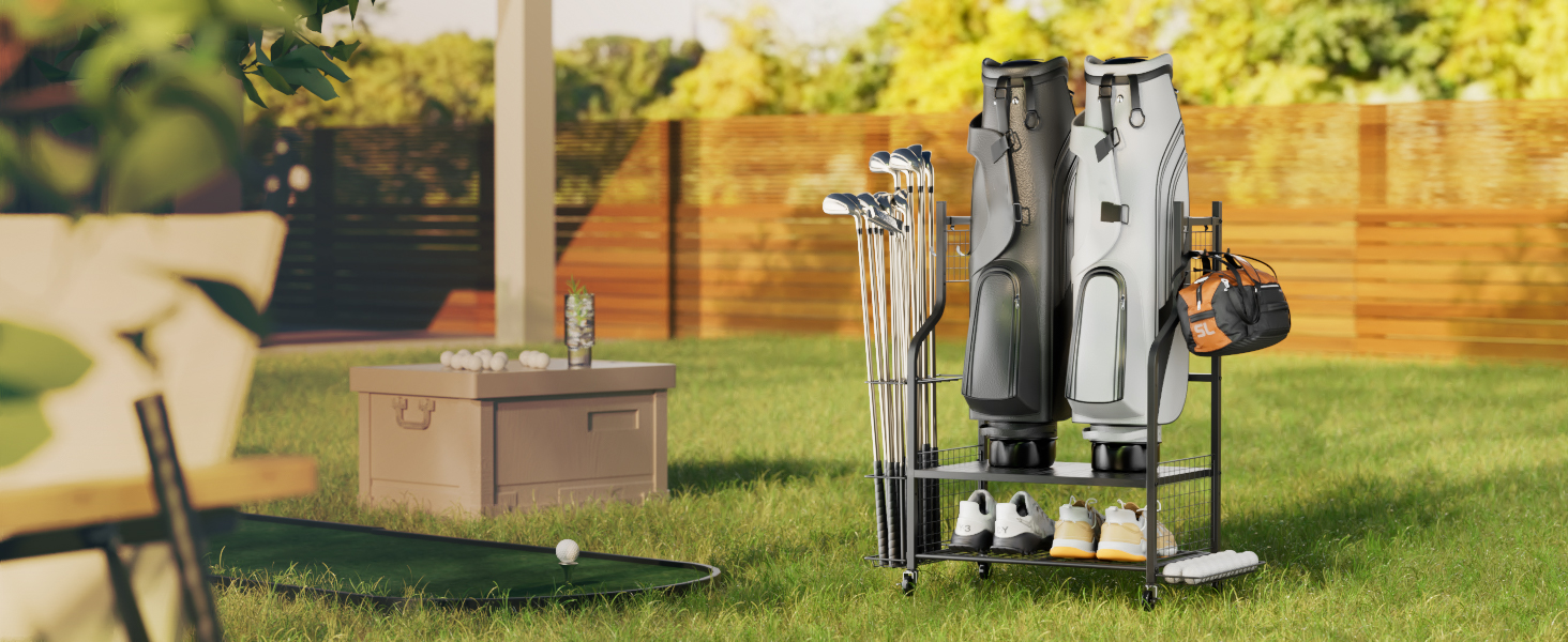 GOLF STORAGE STAND