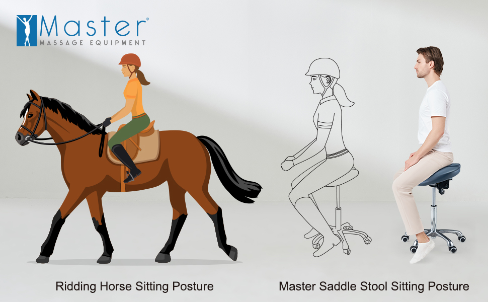 saddle chair;saddle stool;salon stool;Posture Stool