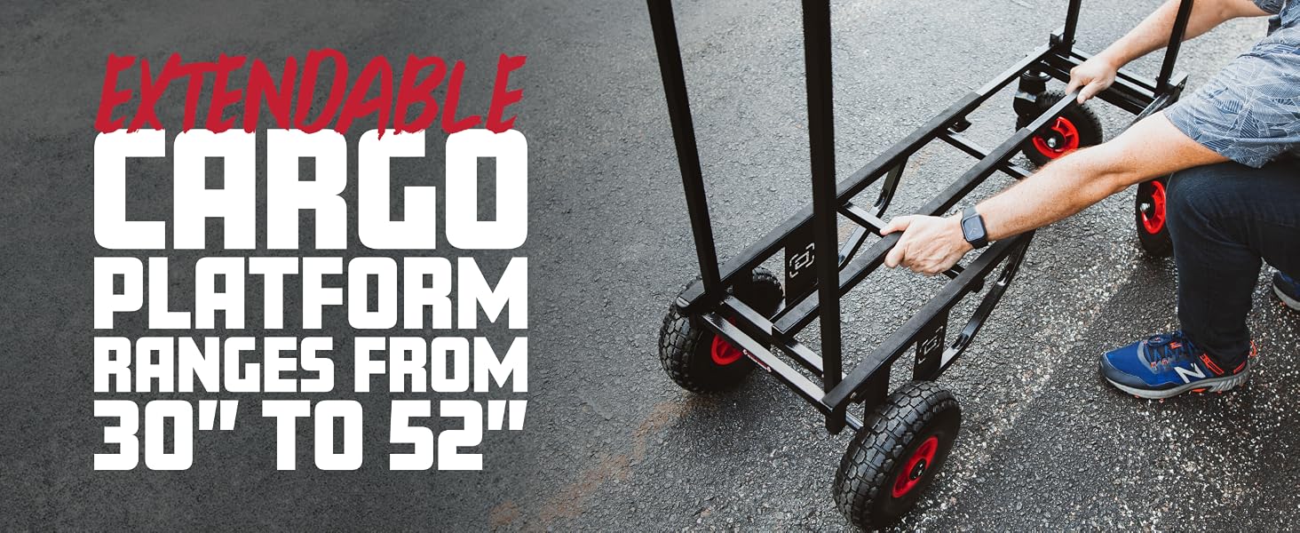 Extendable Cargo Platform Ranges from 30&amp;#34; to 52&amp;#34;