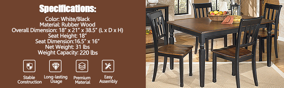 dining chairs
