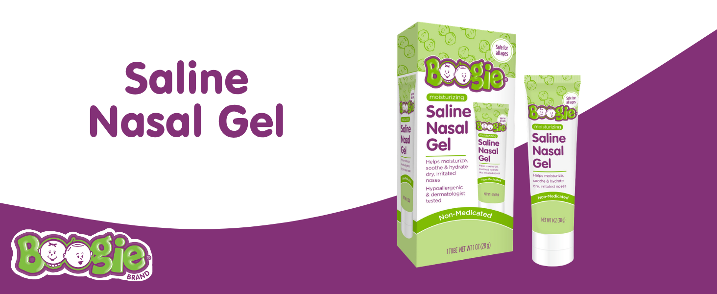 Boogie saline nasal gel