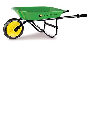 John Deere steel wheelbarrow for kids