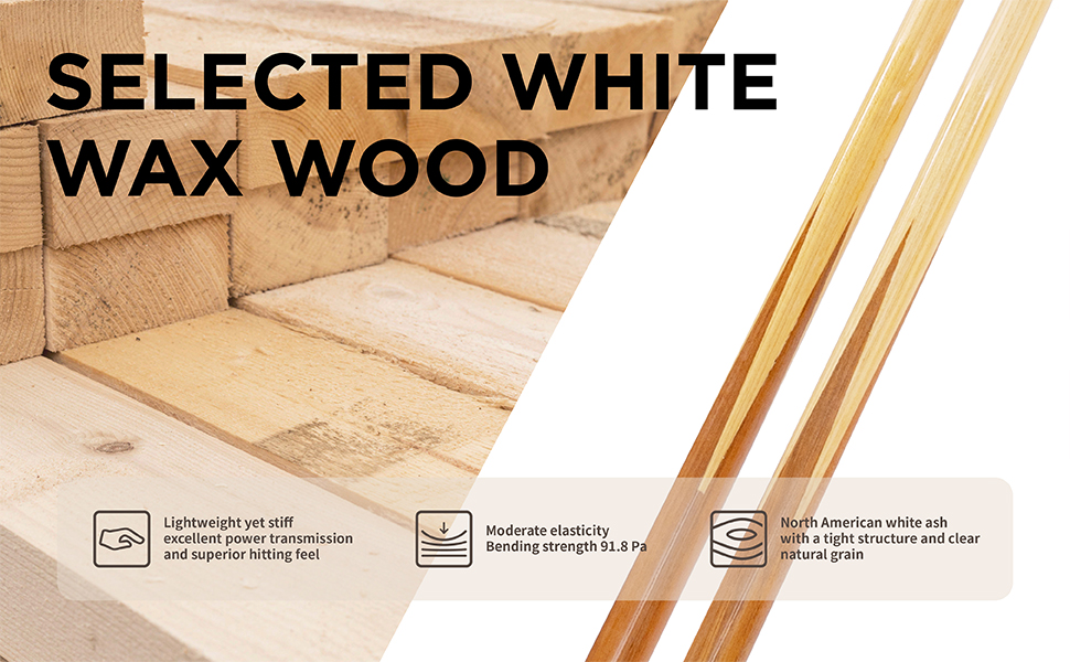 SELECTED WHITE WAX WOOD