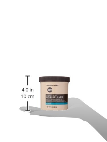 TCB No Base Hair Relaxer Creme, Super, 15 Ounce