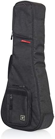 Gator Cases Transit Series Lightweight Bass Guitar Gig Bag with Back Pack Straps and Rubberized Base, Tan Exterior (GT-BASS-TAN)