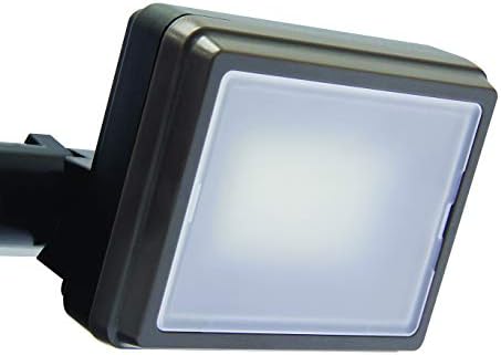 LED Motion Security Flood Light Battery Operated Indoor Outdoor 700 Lumen Adjustable Sensor Detection, Battery Saver Mode, 2 Head