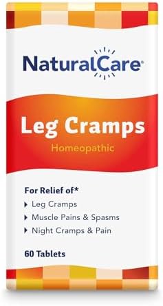 NaturalCare Leg Cramps, Homeopathic Tablets, 60ct | May Provide Support for Leg, Calf & Foot Cramps, Muscle Spasms & Pain