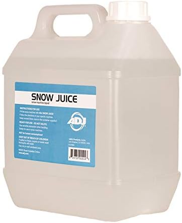 ADJ Products SNOW GAL American Dj Snow Juice Gallon Sized Water Based Snow Fluid | water based snow fluid
