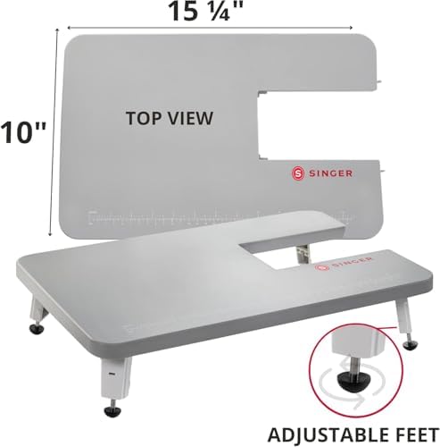 SINGER | Heavy Duty 4432 Sewing Machine with Heavy Duty Extension Table