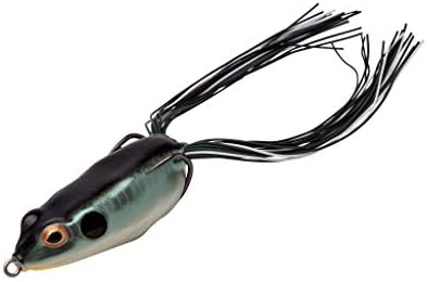 Booyah Pad Crasher Topwater Bass Fishing Hollow Body Frog Lure with Weedless Hooks
