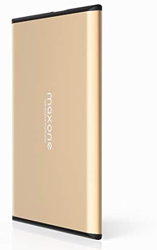 Maxone 1TB Ultra Slim Portable External Hard Drive HDD USB 3.0 Compatible | with PC, Laptop, Charcoal Grey