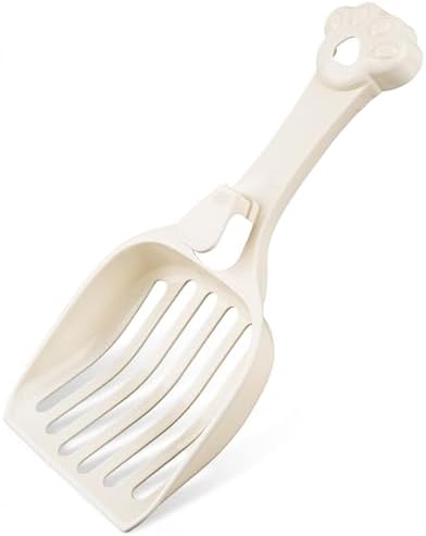 Depets Cat Litter Scoop, Kitty Litter Scooper for Pine Pellet, Wide Slats