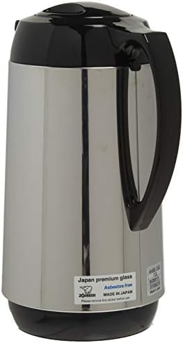 Zojirushi AHGB-10SE, Thermal Serve Carafe, 34 oz. / 1.0 liter, Polished Stainless Steel, Made in Japan