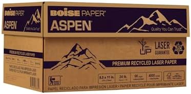 Boise X-9 Multi-Use Printer & Copy Paper, 5 Reams, White, Ledger (11in x 17in), 2500 Sheets Per Case, 20 Lb, 92 Brightness