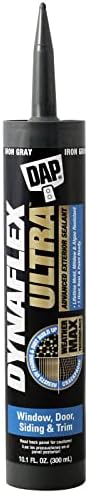 DAP Dynaflex Ultra Advanced Exterior Sealant, Black, 10.1 Oz (7079818220)