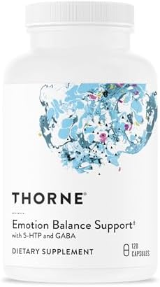 THORNE - Emotion Balance Support - Supports Mood & Stress Management* - Vitamins B6, B12 & C, 5-HTP, GABA, Rhodiola