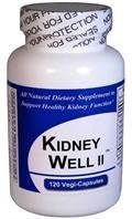 Kidney Well II (120 Capsules) 2 Pack, Full Spectrum, Concentrated Herbal Extract Blend, All Natural Dietary Supplement with No Fillers