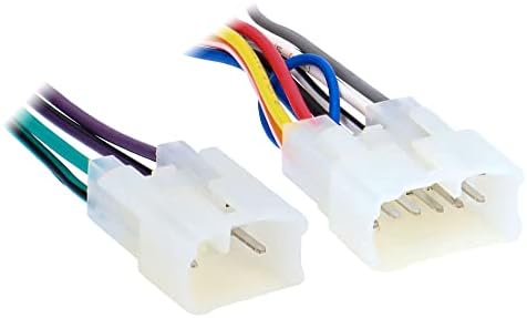 Metra 70-1761 Radio Wiring Harness Fits Select 1987-UP Toyota Vehicles Power + 4 Speaker (Packaging May Vary) | Connects power and 4 speaker outputs