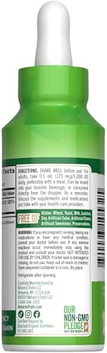 Nature's Truth Vitamin D3 Liquid | 5000 IU | 2 fl oz | Non-GMO and Gluten Free Supplement | Non-GMO and Gluten Free Supplement