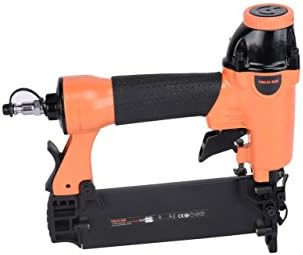 F50Q 18 Gauge Pneumatic Brad Nailer 3/8” to 2” for Cabinet, Trim, Baseboard, Chair Rail, and Finish Work (Needs An Air Compressor)