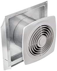 Broan-NuTone 509 Through-the-Wall Ventilation Fan White Cover, 200 CFM, 8.5 Sones, 8"