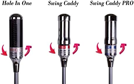 Swing Caddy: Golf Swing Trainer Patented for Distance, Rhythm, Tempo, Accuracy & Warmup