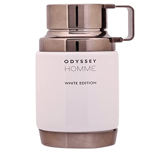Armaf Odyssey Homme White Edition for Men Eau de Parfum Spray, 3.4 Ounce |