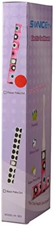 Electric Toothbrush HI-923 Flower Polka Dot (Portable/Travel Size)
