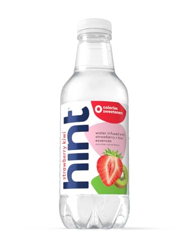Hint Flavored Water Zero Sugar 0 Calories - Crisp Apple 16 FL oz, 12 pack | Crisp, refreshing water, fruit flavors. 0 calories, 0 sugar, 0 sweeteners. Hydration for wellness. Gluten-free, Kosher, Vegan