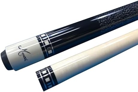 Meucci SB2-N Handcrafted Billiards Pool Cue Stick w/PRO Shaft - Natural Stain + Hard CASE