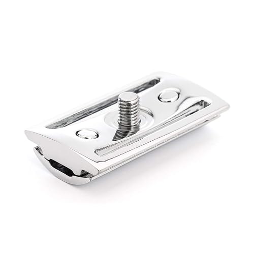 MÜHLE R89 Grande Double Edge Safety Razor for Men, Chrome, Closed Comb Head | Durable lustrous construction