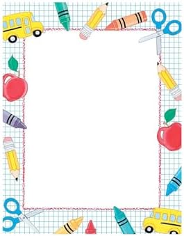 Great Papers! School Stuff Letterhead, 80 Count, 8.5"x11" (2013195)