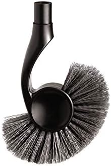 simplehuman Toilet Brush with Caddy Stainless Steel, Black