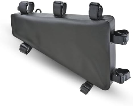 Orange Mud Waterproof Bike Frame Bag TPU Triangle Storage Bag