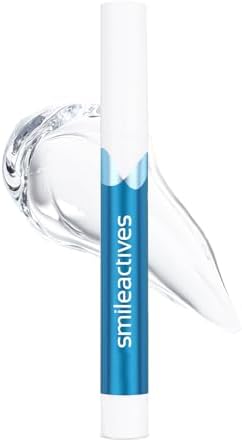 Smileactives Teeth Whitening Pen, Stain Remover Gel, Vanilla Mint, 2-Pack | Precision Brush-Tip Applicator, Dental-Grade Formula, Travel-Ready Design