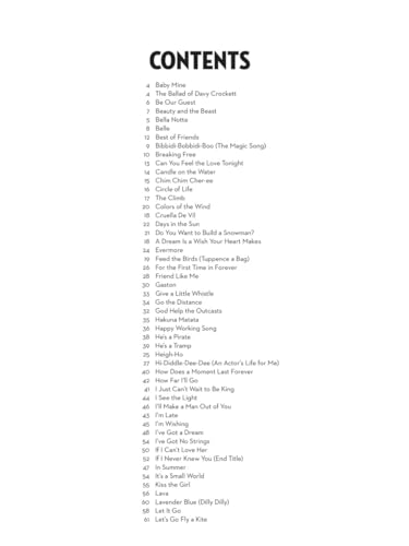101 Disney Songs for Alto Sax | Sheet Music Songbook for Beginner and Intermediate Players | 101 Beloved Disney Movie Themes | Fun Alto Sax Music