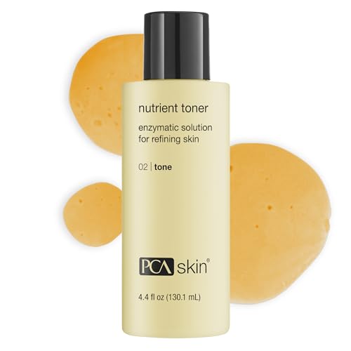 PCA SKIN Nutrient Toner, Brightening Exfoliator, 4.4 oz | Nourishing Face Toner for Refining Pores, Brightens for a Healthy Glow, For Dry, Sensitive