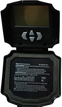 American Hunter Sunslinger Digital Weather Resistant Hunting Deer Game Feeder Kit with Integrated Solar Panel (6v Spring Top Battery Sold