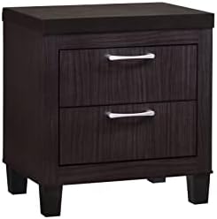 Contemporary Styling Espresso Twin/Full/Queen/King Bedroom Set (Queen Size Bed, 4 Pc)